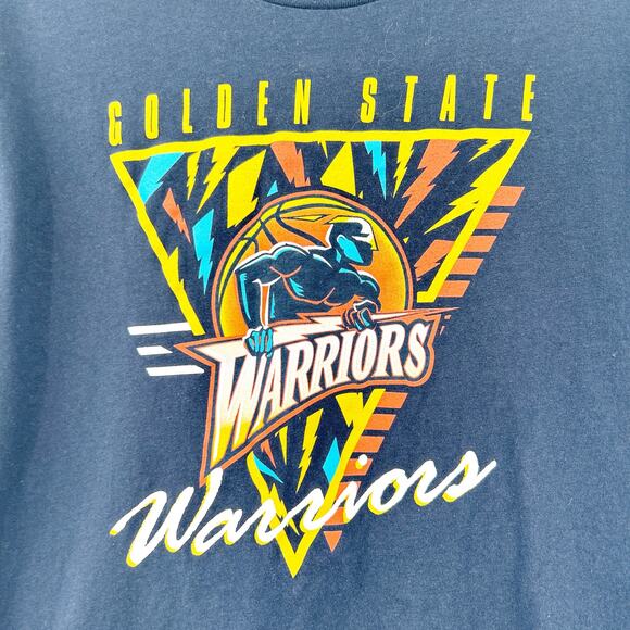 Mitchell & Ness Mens‎ NBA Golden State Warriors Hardwood Classics T-Shirt Size M - Picture 3 of 6